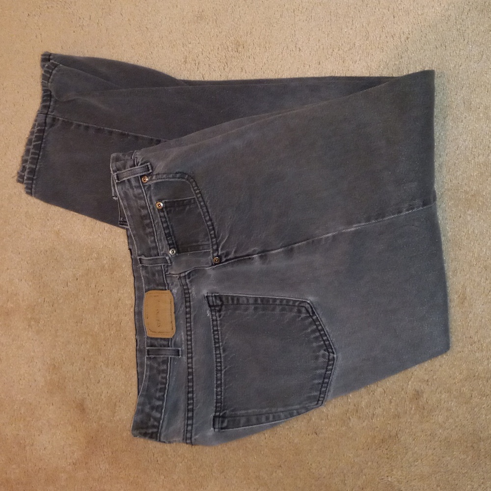 St. John's Bay Easy Fit Black Jeans 👖 (Size 36"x30"; Used)